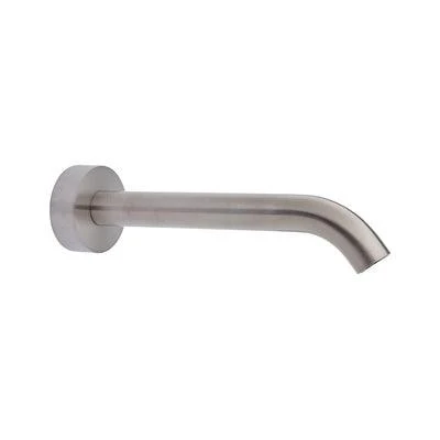 Fienza Kaya Wall Basin/Bath 180mm Outlet Brushed Nickel With Brushed Nickel Plate Lead Free - Image 4