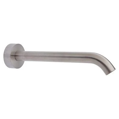 Fienza Kaya Wall Basin/Bath 220mm Outlet Brushed Nickel With Brushed Nickel Plate - Image 4