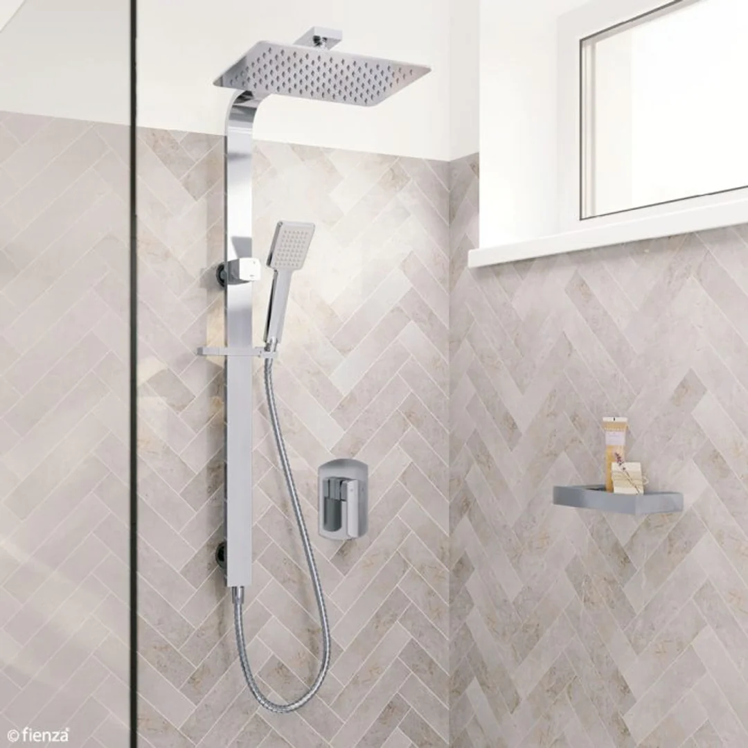 FIENZA KOKO DELUXE TWIN SHOWER WITH HANDSHOWER CHROME 455117 - Image 4