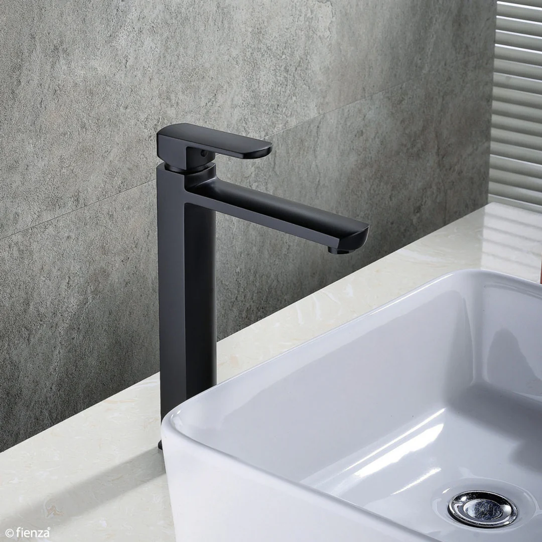 Fienza Koko Tall Basin Mixer Matte Black - Image 4