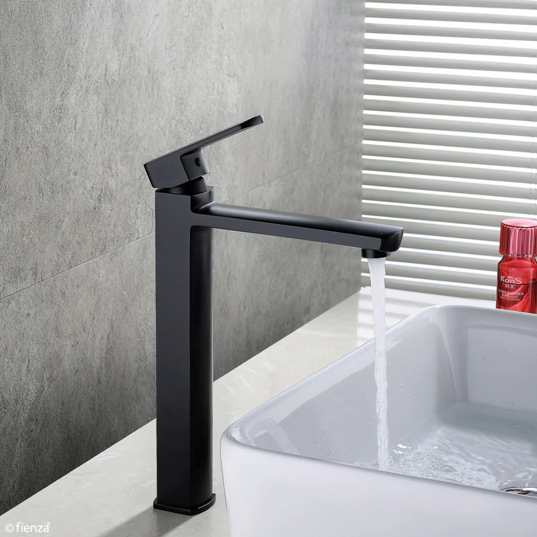 Fienza Koko Tall Basin Mixer Matte Black - Image 5