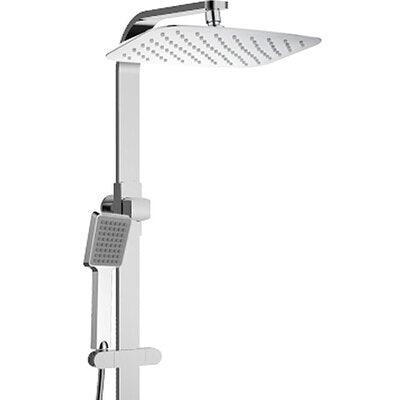 Fienza Koko Twin Rail Shower With Handshower Chrome 455107 - Image 4