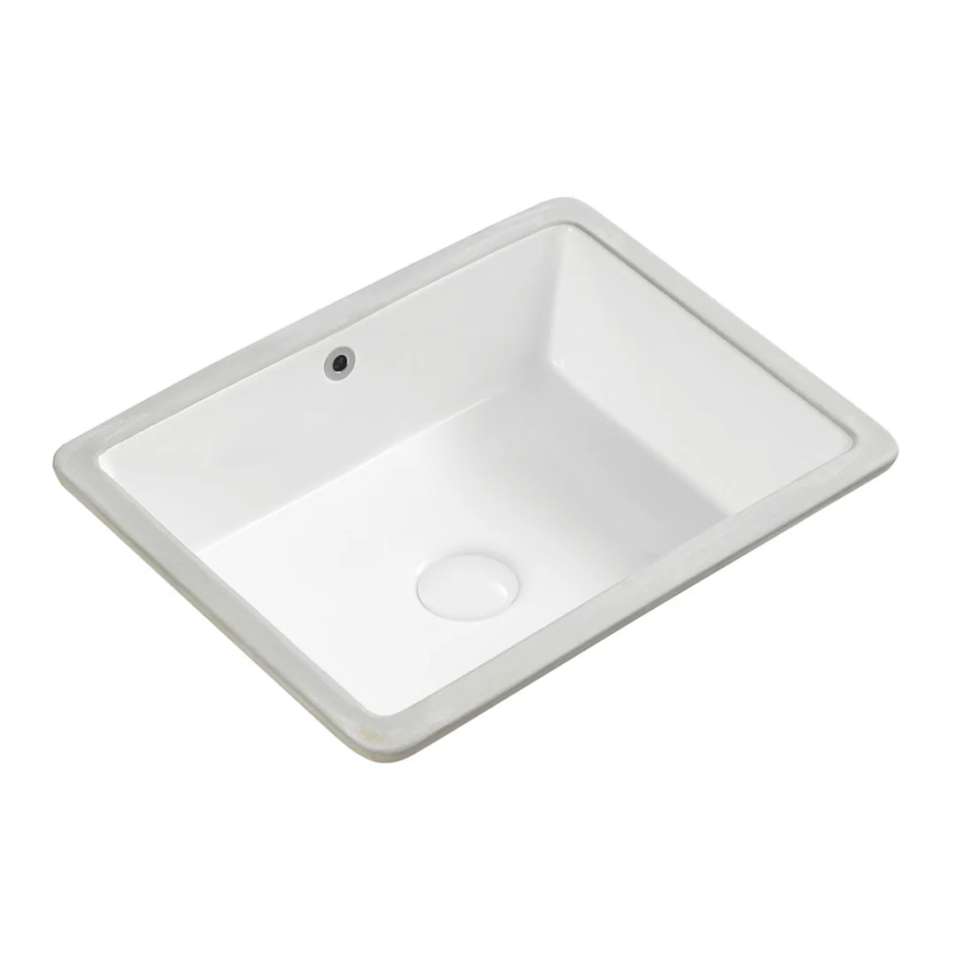 Fienza Koko Undermount Basin  470 X 350 X 173mm Gloss White - Image 4