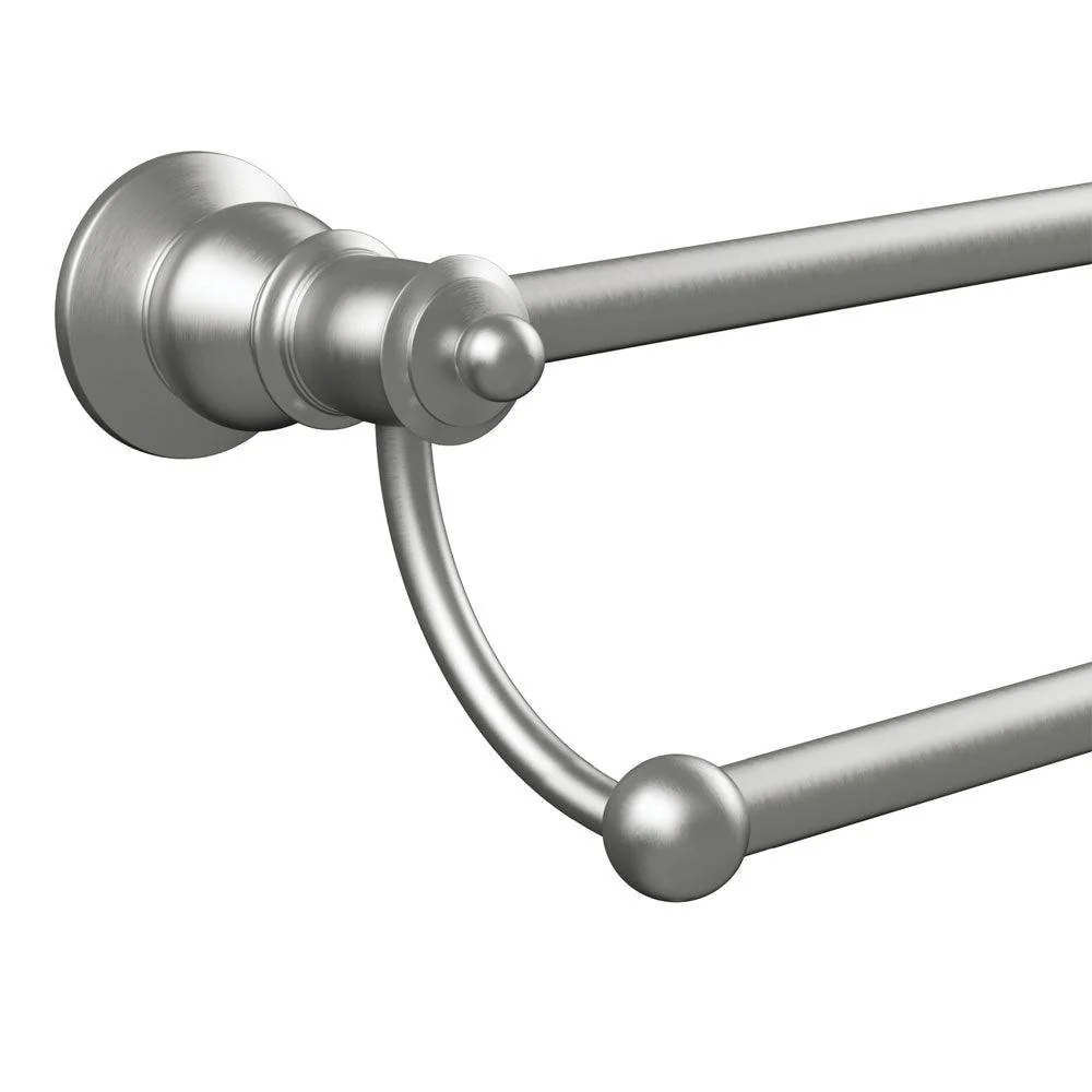 Fienza Lillian Double Towel Rail 800mm Brushed Nickel 81008Bn - Image 6
