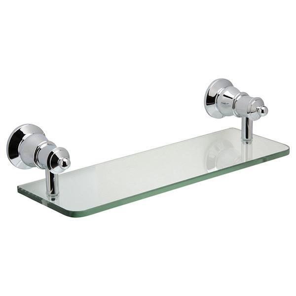 Fienza Lillian Glass Shelf Chrome 81007 - Image 6
