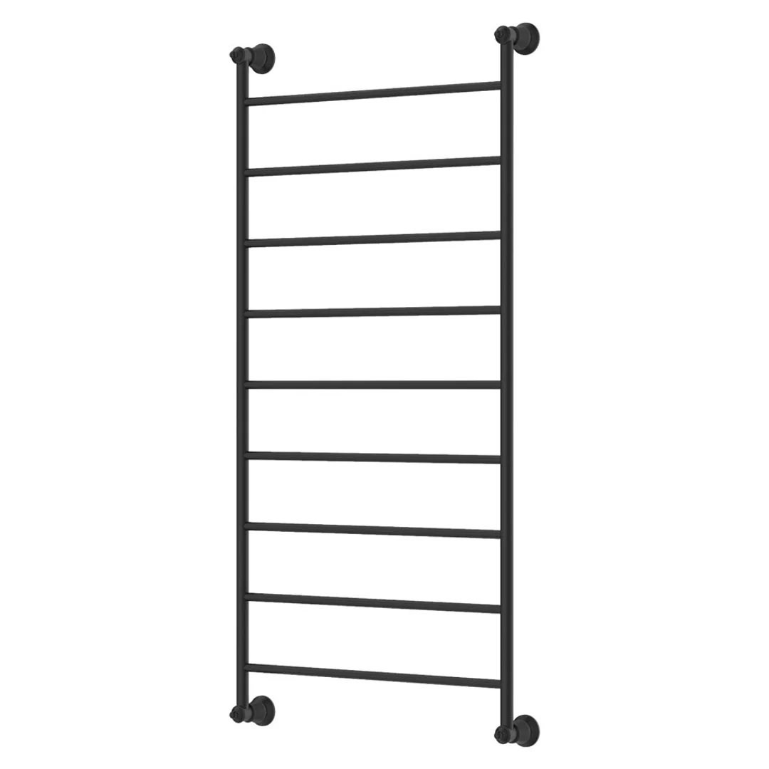 Fienza Lillian Heated Towel Rail 60120 Matte Black 9 Bars 600 X 1208 X 95mm - Image 2
