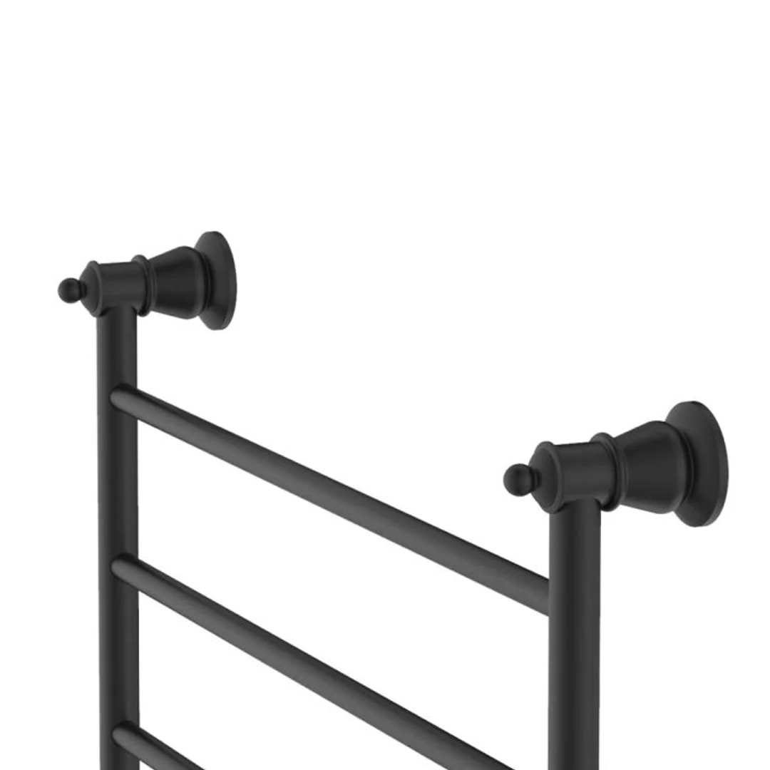 Fienza Lillian Heated Towel Rail 6045 Matte Black 4 Bars 600 X 458 X 95mm - Image 3