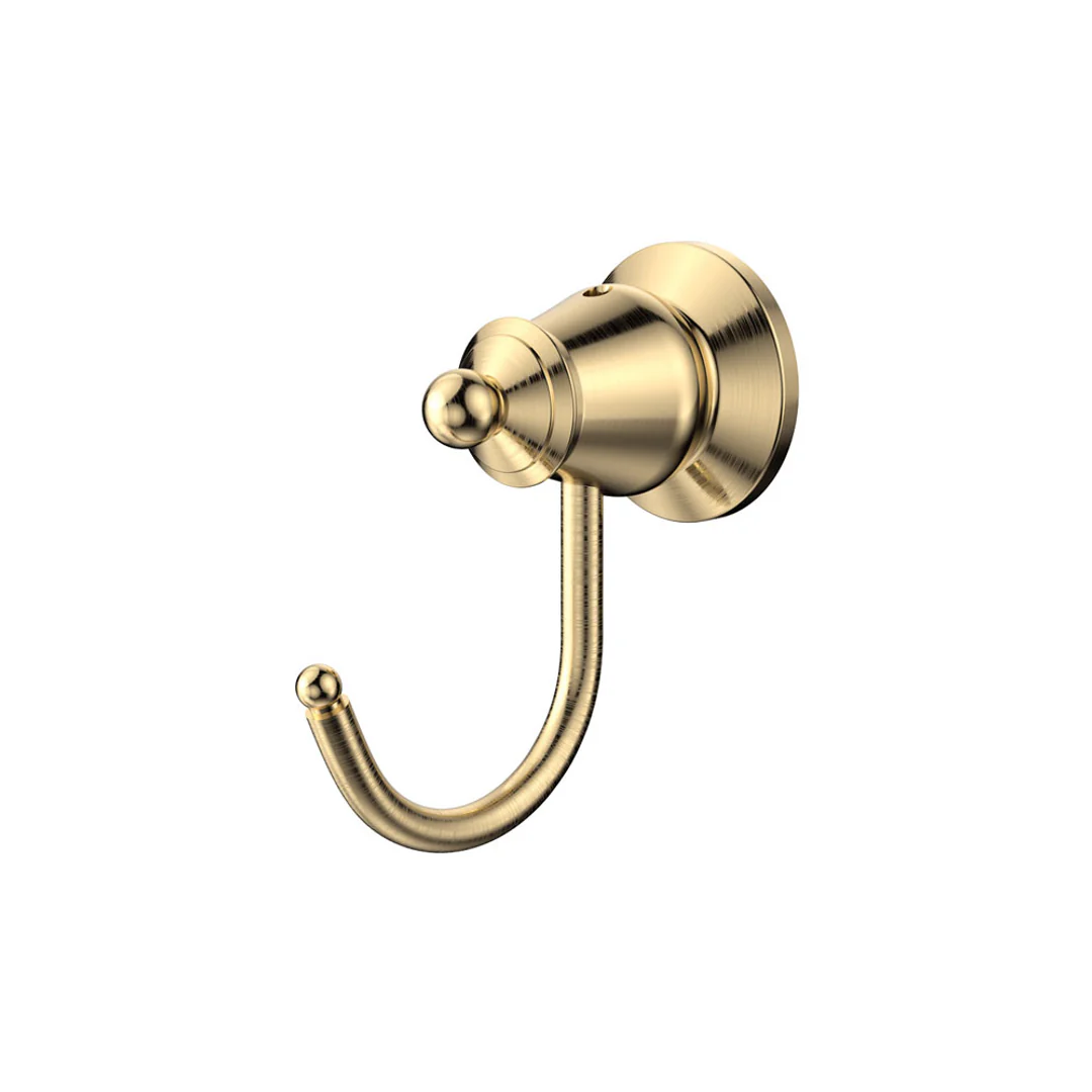 Fienza Lillian Robe Hook Urban Brass - Image 2