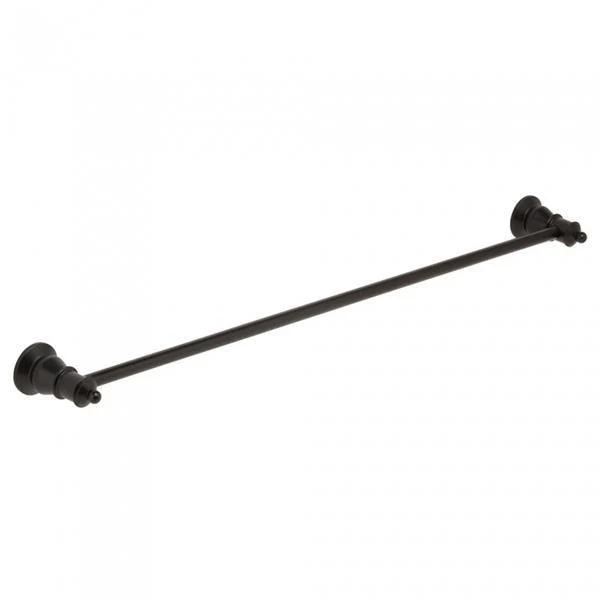 Fienza Lillian Single Towel Rail Matte Black 81001B - Image 3