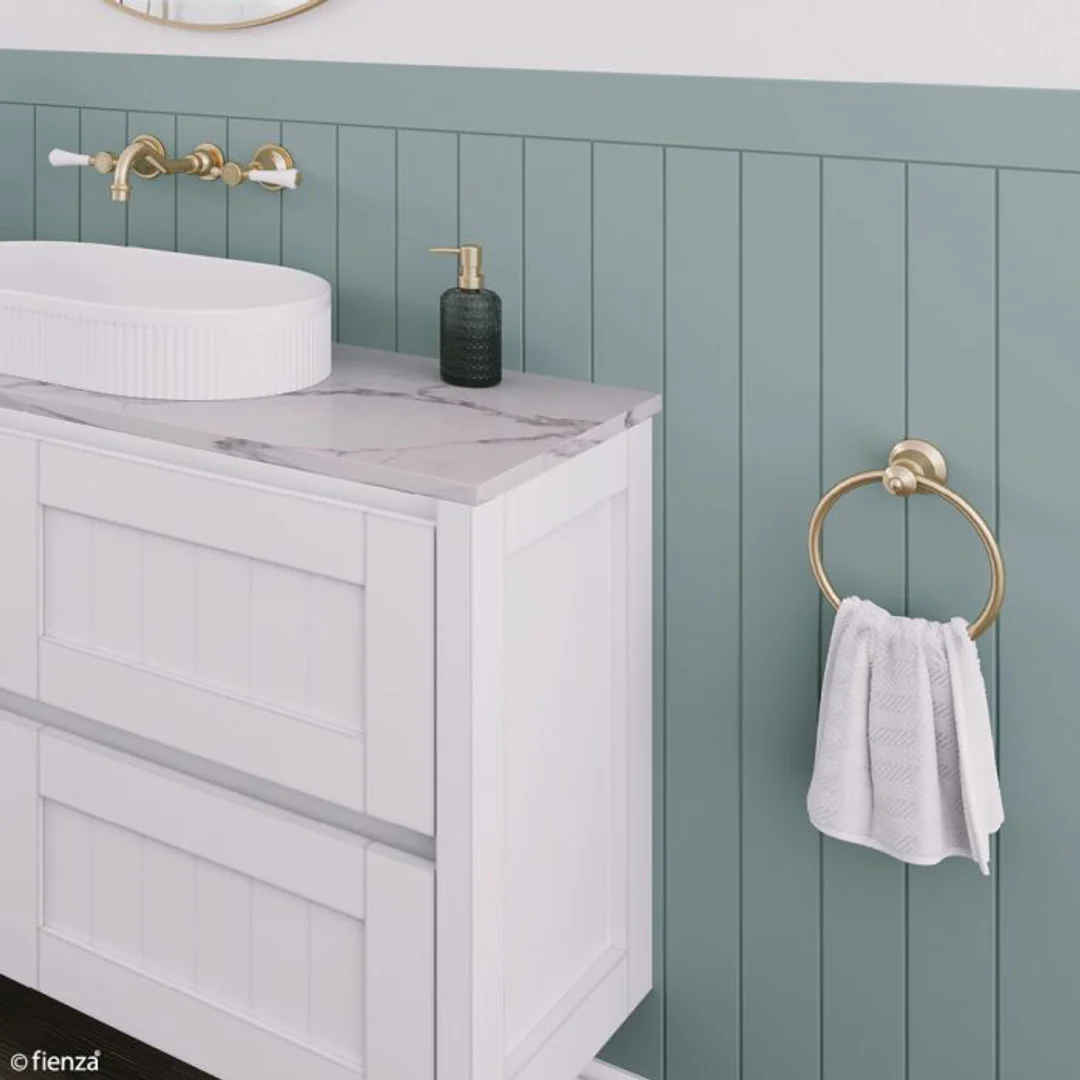 Fienza Lillian Towel Ring Urban Brass - Image 3