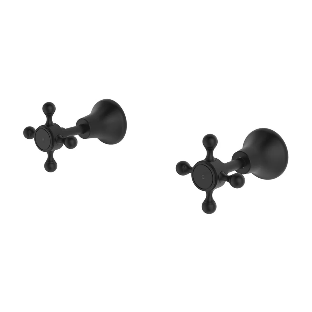 Fienza Lillian Wall Top Assemblies - Matte Black - Image 2