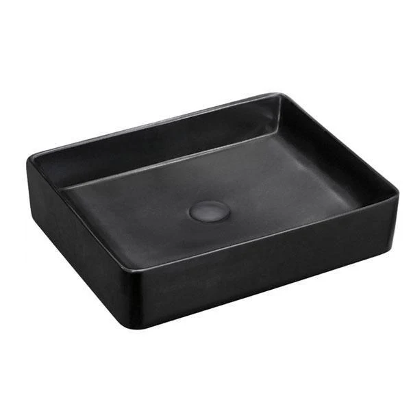 Fienza Luciana  Above Counter Basin 510 X 405 X 110mm Matte Black - Image 6