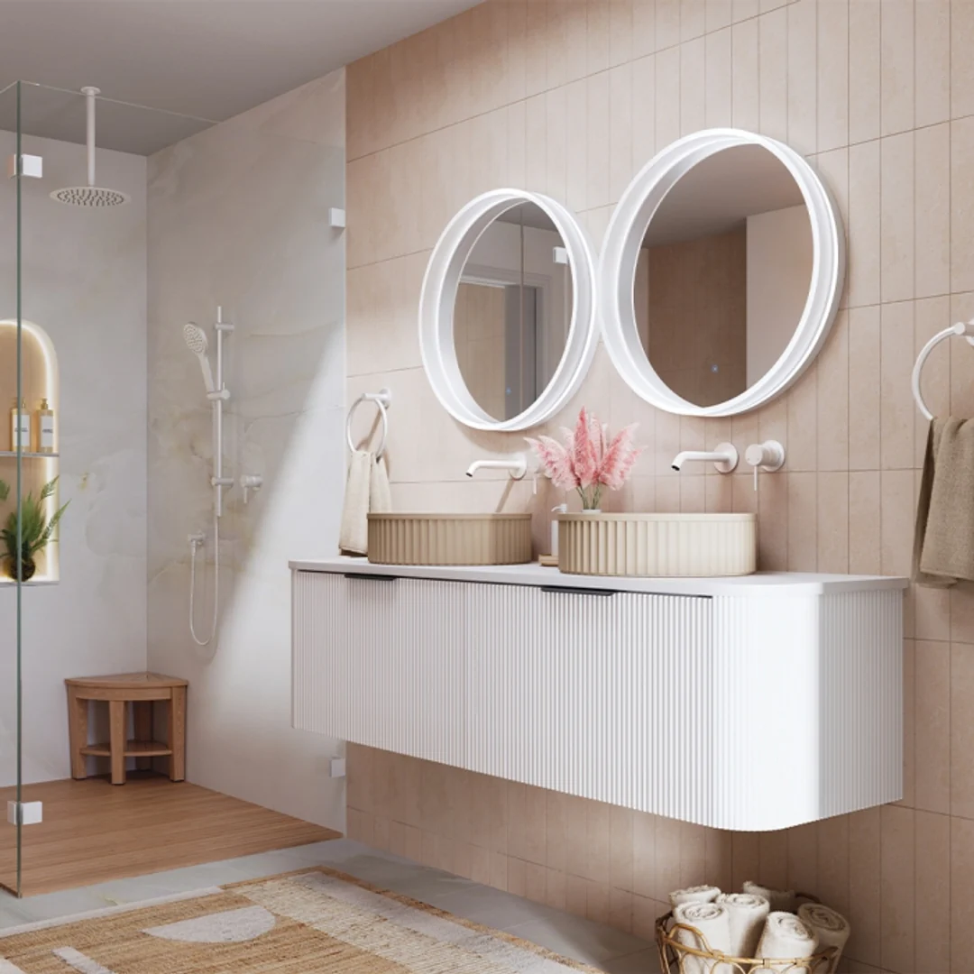 Fienza Minka Round Solid Surface Above Counter Basin Dusk - Image 6