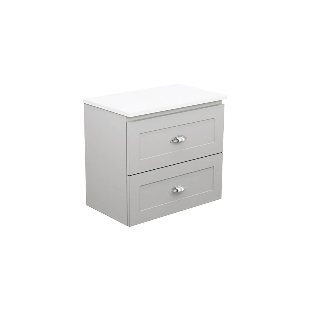 Fienza Newport 600 Ensuite Wall Hung Vanity 2D Cabinet Only - Image 2