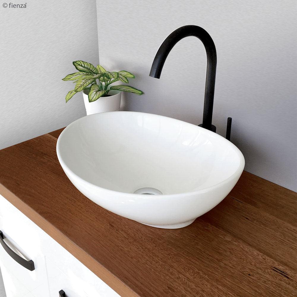 Fienza Paola Basin Above Counter 410 X 335 X 145 White Rb3078 - Image 10