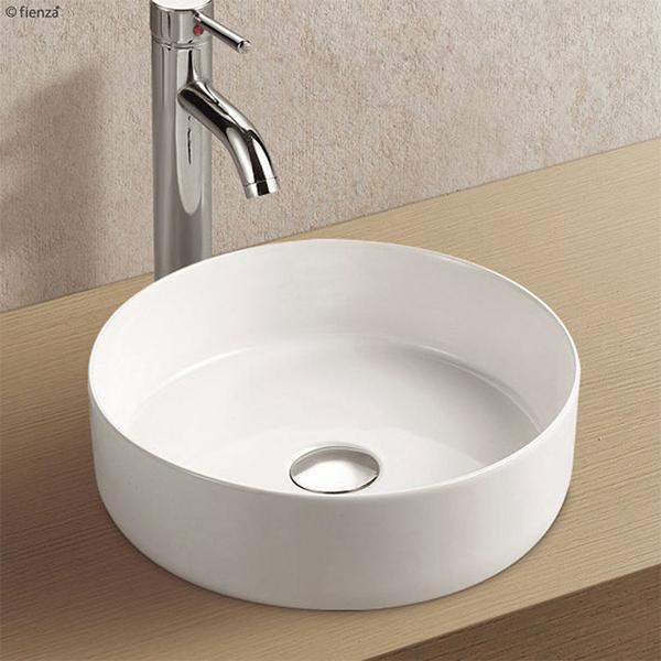 Fienza Reba Above Counter Basin 360 X 360 X 120mm Matte White Rb3134W - Image 3