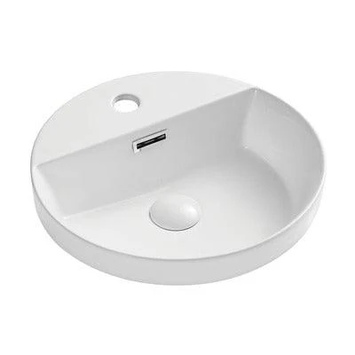 Fienza Reba Semi Inset Basin With 1 Tap Hole 390mm X50mm - Image 5