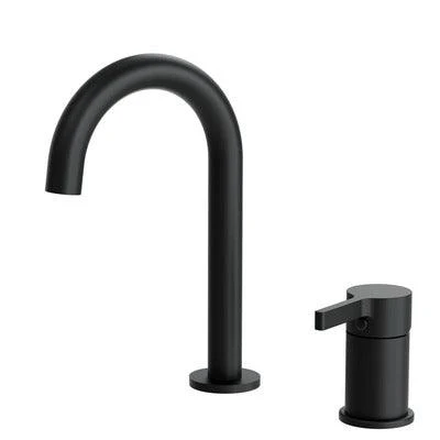 Fienza Sansa Hob Mixer And Basin/Bath Spout Set Matte Black - Image 3