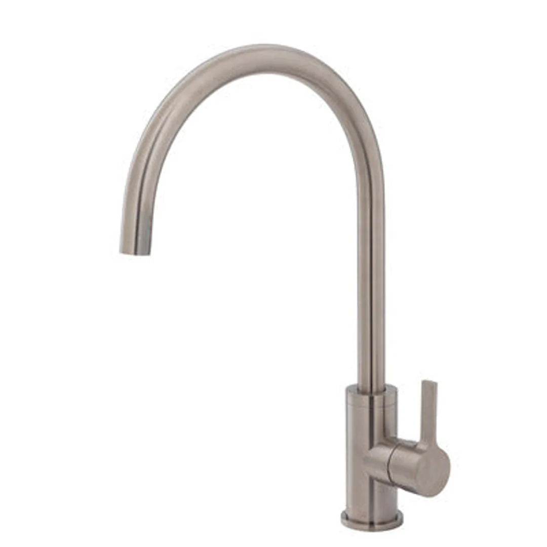Fienza Sansa Sink Mixer Brush Nickel - Image 2