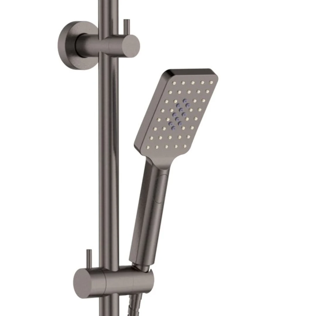 FIENZA TONO TWIN SHOWER GUN METAL - Image 6