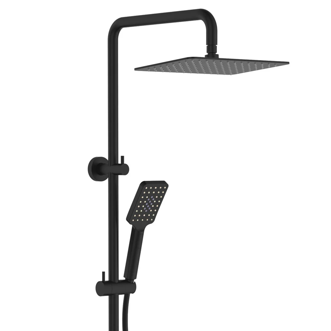 Fienza Tono Twin Shower Matte Black - Image 6