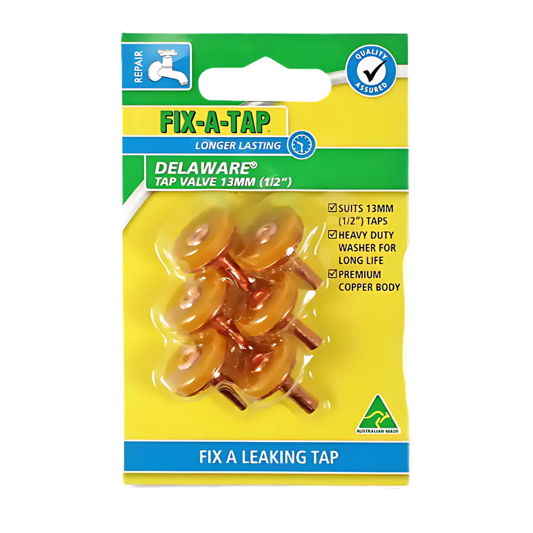 Fixatap Delaware 12mm Tap Valve (6 Pack)
