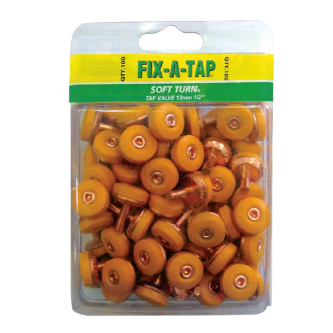 Fixatap Soft Turn 12mm Tap Valve (100 Pack)