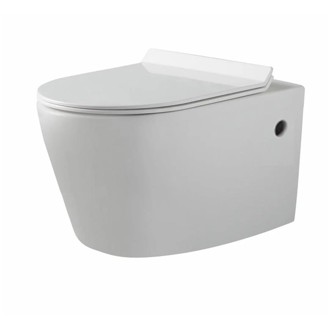 Flay Rimless Nanoglaze Wall Hung Pan - Image 2