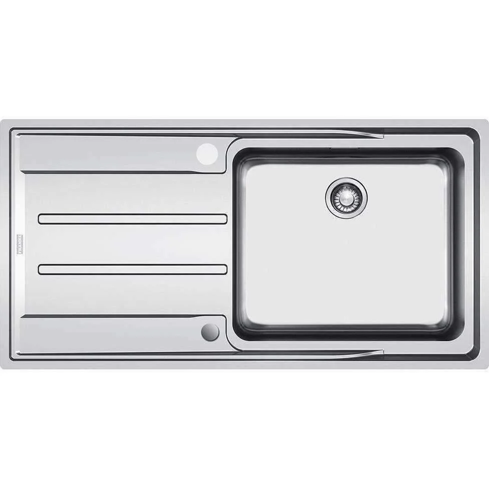 Franke Aton Double Bowl Sink Right Hand Drainer 1 Tap Hole Anx221Rhd: Ex-Display - Image 4