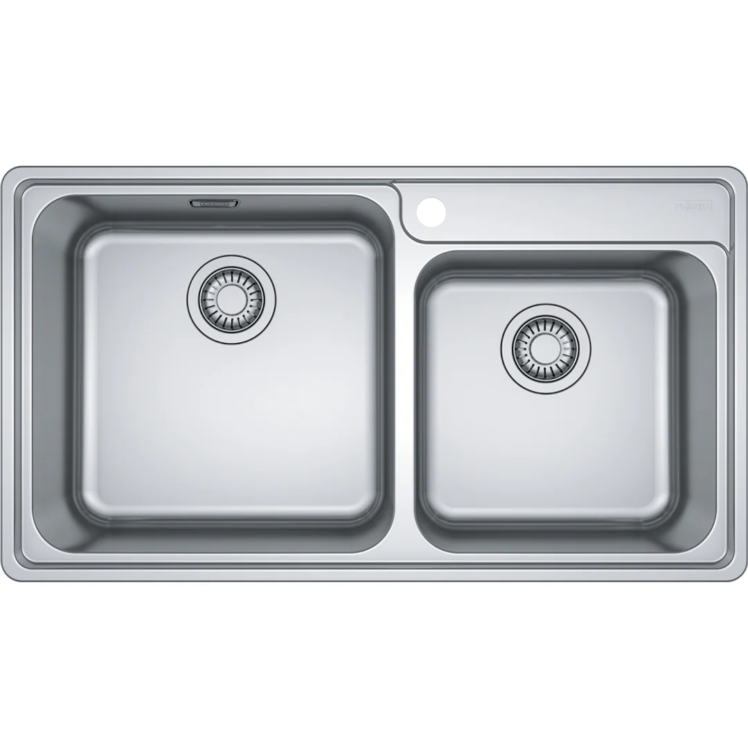 Franke Bell 1&1/2 Bowl Sink - Topmount Installation