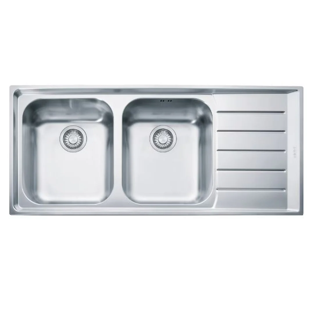 Franke Neptune 621 1160X510 Db Bowl S/S Kit Fpc  Right Hand Drainer - Image 2