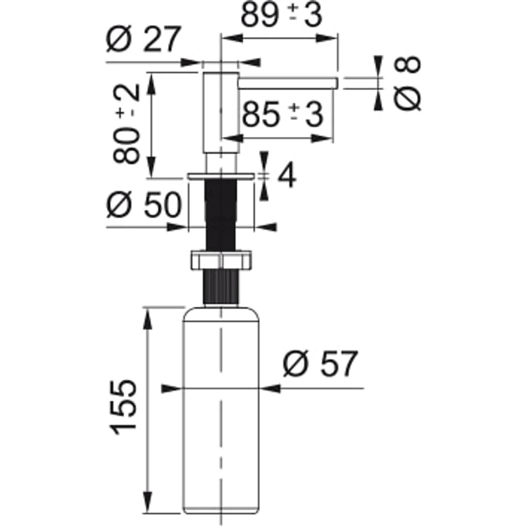 Franke Soap Dispenser Copper - Image 3