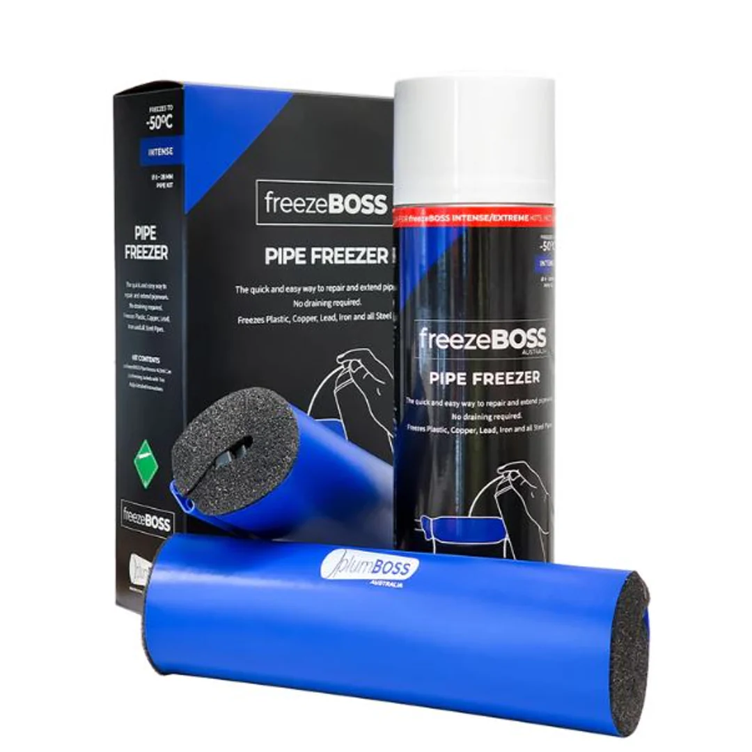 FREEZE BOSS SPRAY CAN 415ML & 2 MASKS KIT SUIT 8-28MM
