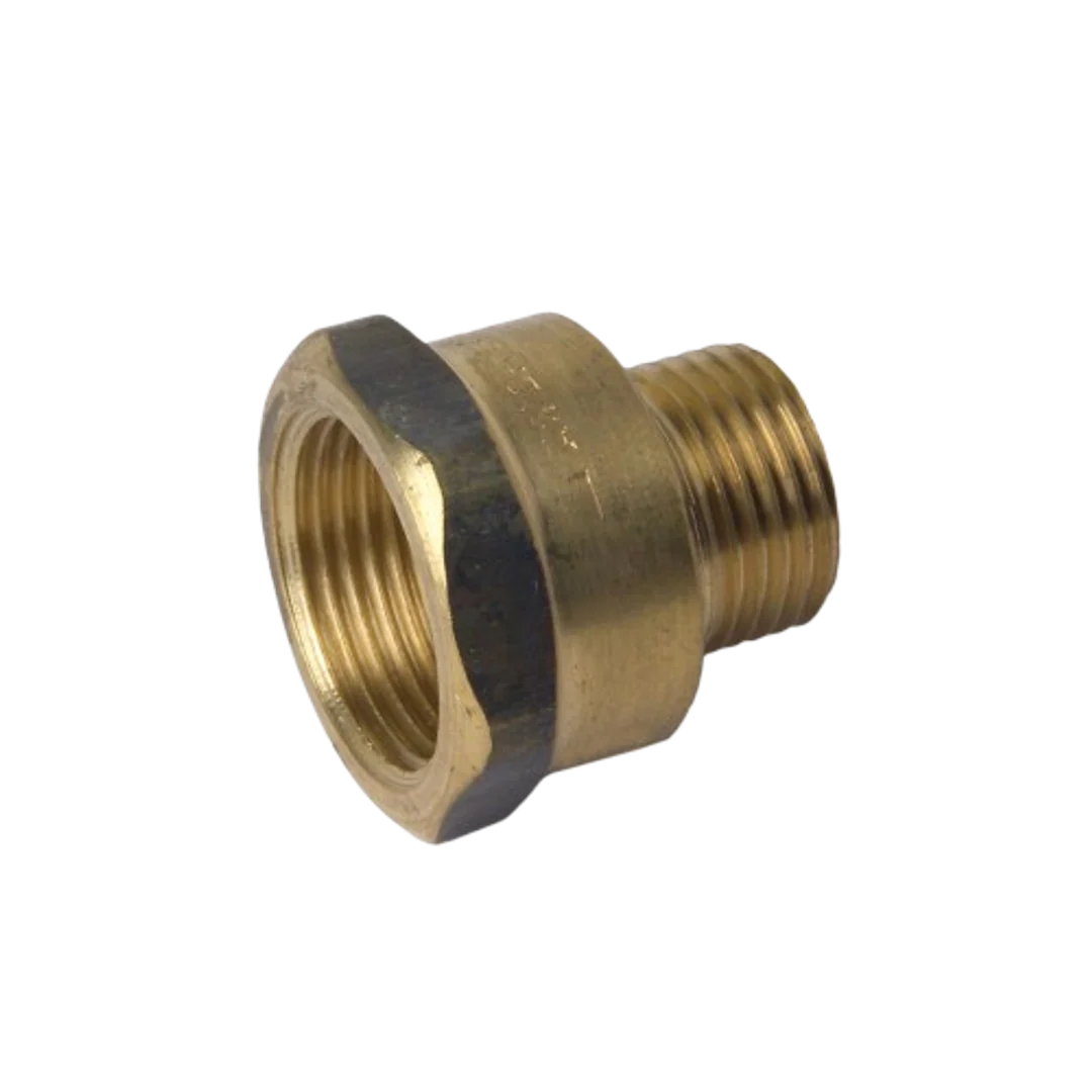 BRASS ADAPTOR MF SOCKET REDUCING 50MM FI X 40MM MI