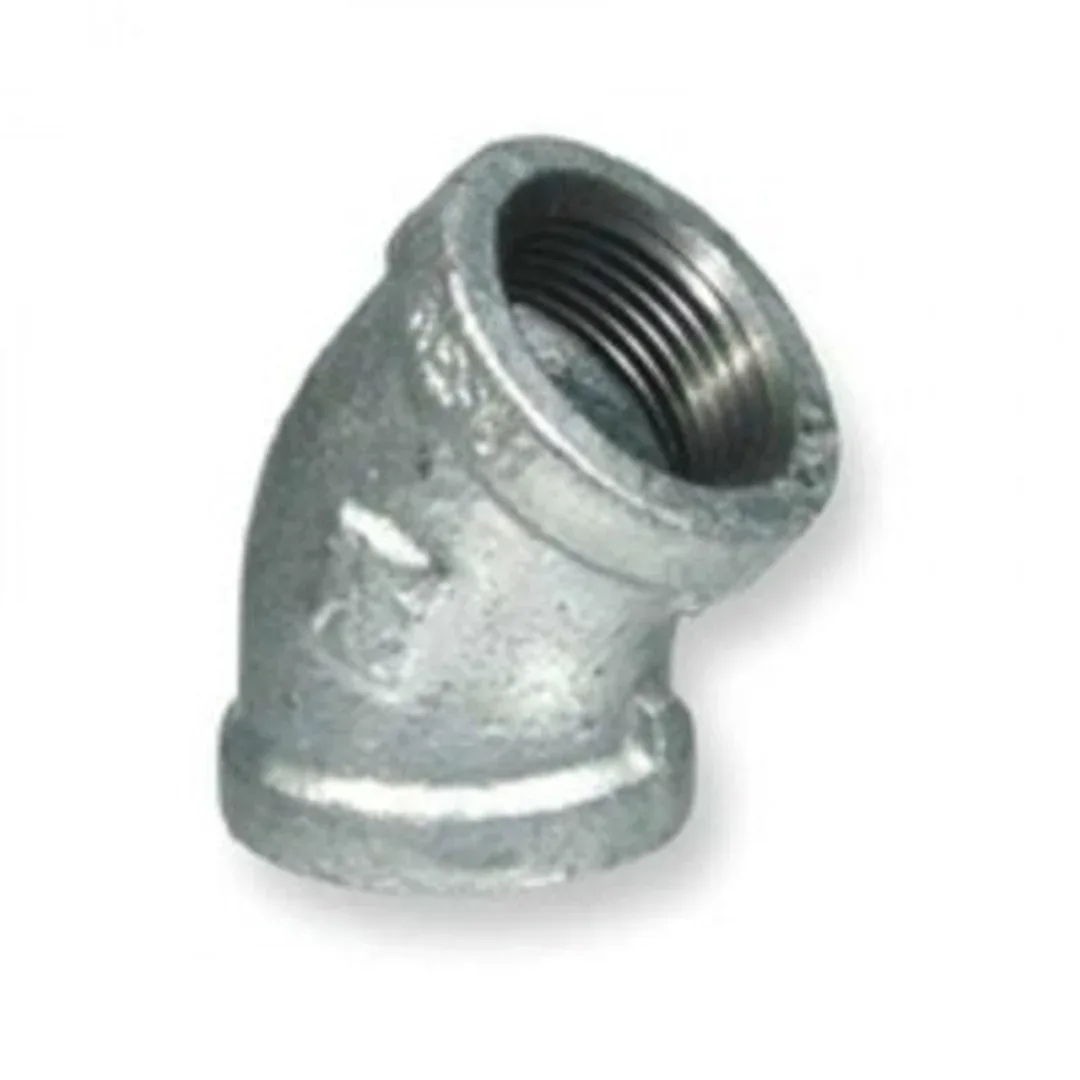 75MM ELBOW 45DEG FF GALV