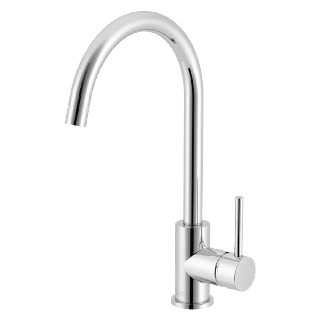 Gareth Ashton Lucia Goose Sidelever Mixer - Chrome - Image 2