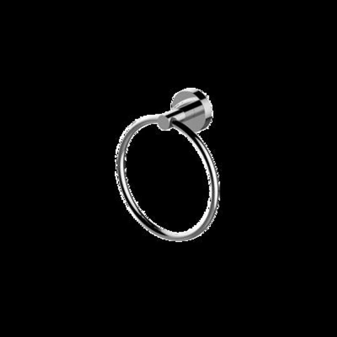 Gareth Ashton Towel Ring Chrome Ptr - Image 2