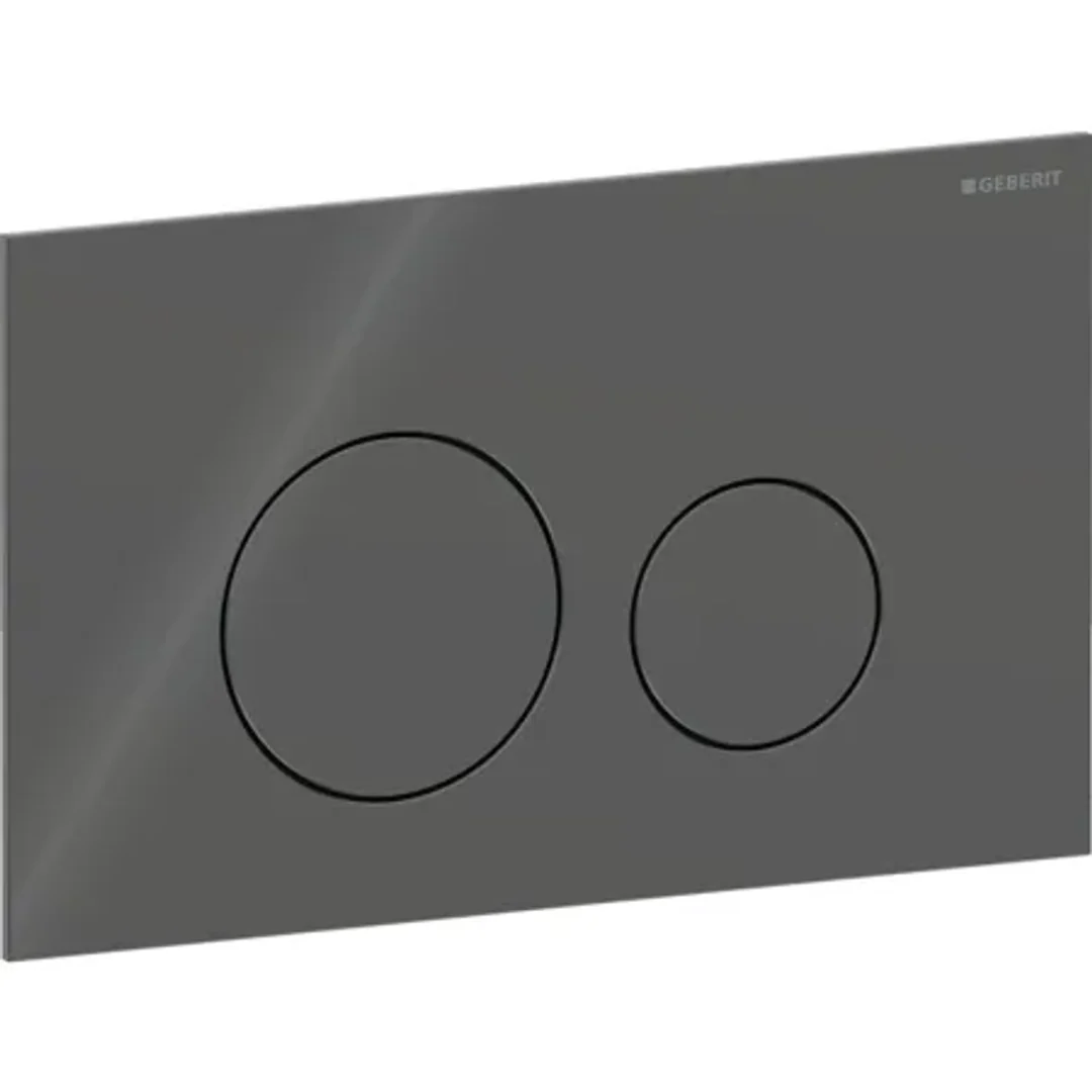 Geberit Sigma40 D/F Button & Access Plate Round Lava Glass 115.628.Jk.1 - Image 4