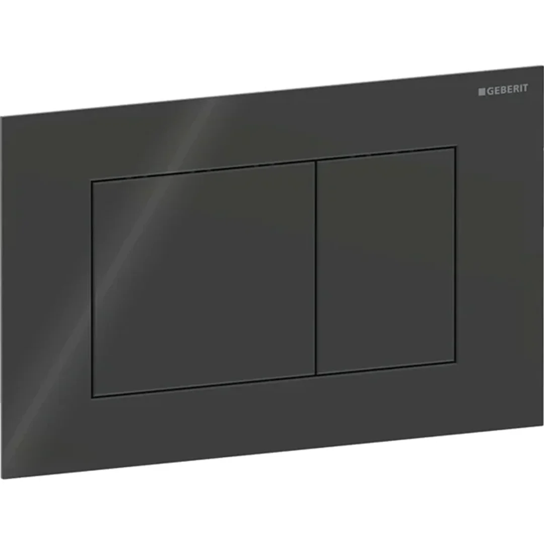Geberit Sigma40 D/F Button & Access Plate Square Lava Glass 115.629.Jk.1 - Image 3