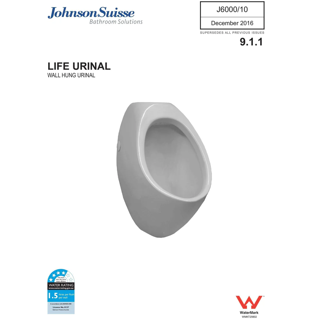 Gemini Life Wall Hung Top Entry Urinal  J6000 - Image 4