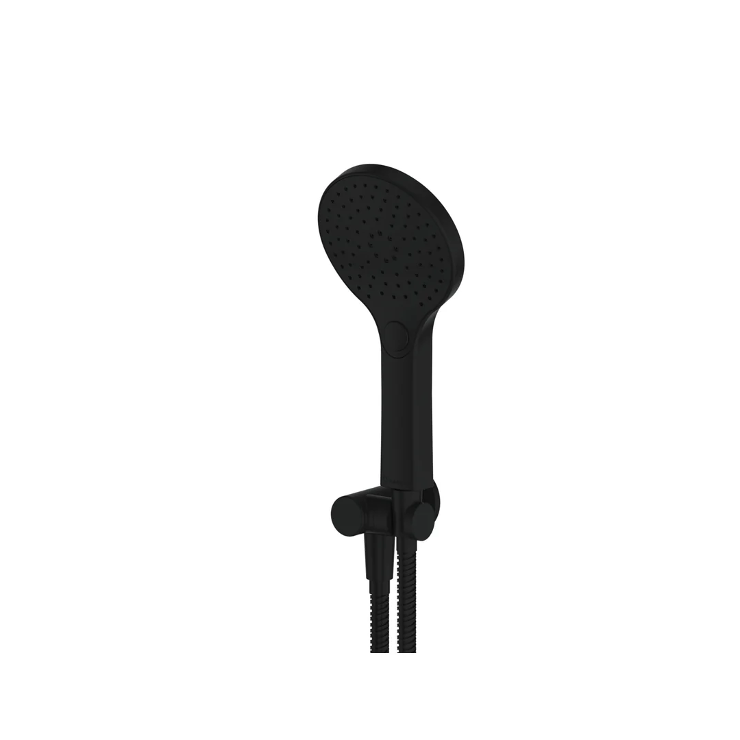 Greens Ashmore Bubblejet Handshower On Wob Matte Black
