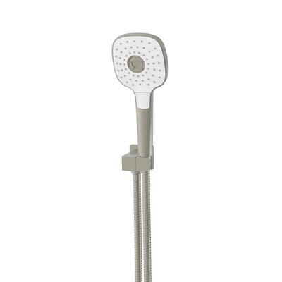 Greens Corban Handshower With Wall Outlet Bracket & Hose Brushed Nickel 9019301 - Image 3