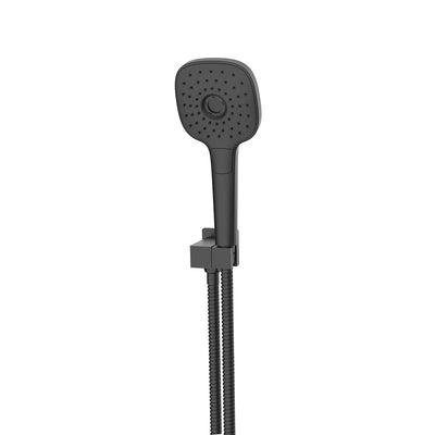 Greens Corban Handshower With Wall Outlet Bracket & Hose Matte Black 9019307 - Image 3