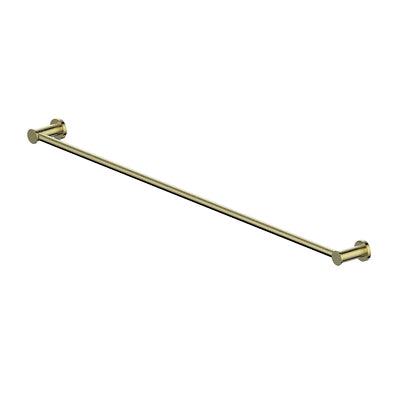 Greens Gisele Single Towel Rail Brushed Brass - Image 3