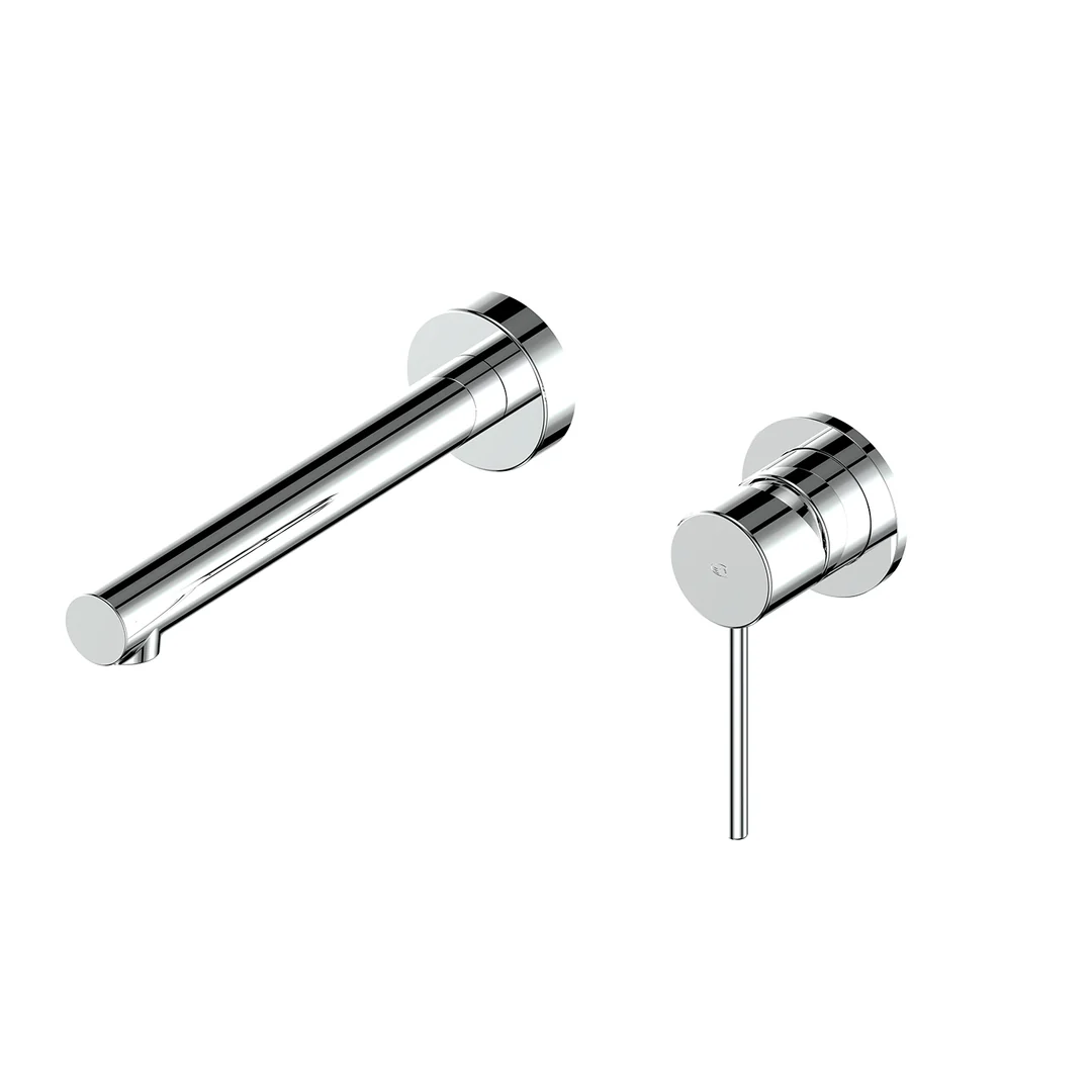 Greens Maci Wall Basin Mixer Chrome