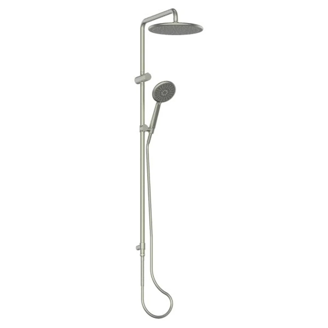 GREENS ROCCO TWIN RAIL SHOWER BRUSHED NICKEL - Image 2