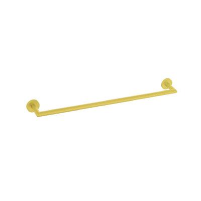 Greens Zola Single Towel Rail 650Mm - Brushed Brass