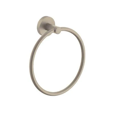 Greens Zola Towel Ring - Brushed Nickel