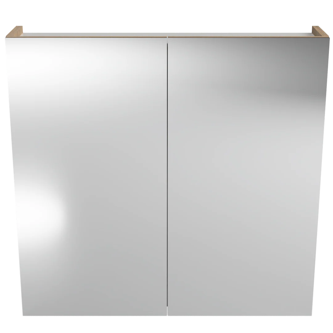 Harmony Shaving Cabinet 750mm, Double Door - Image 2
