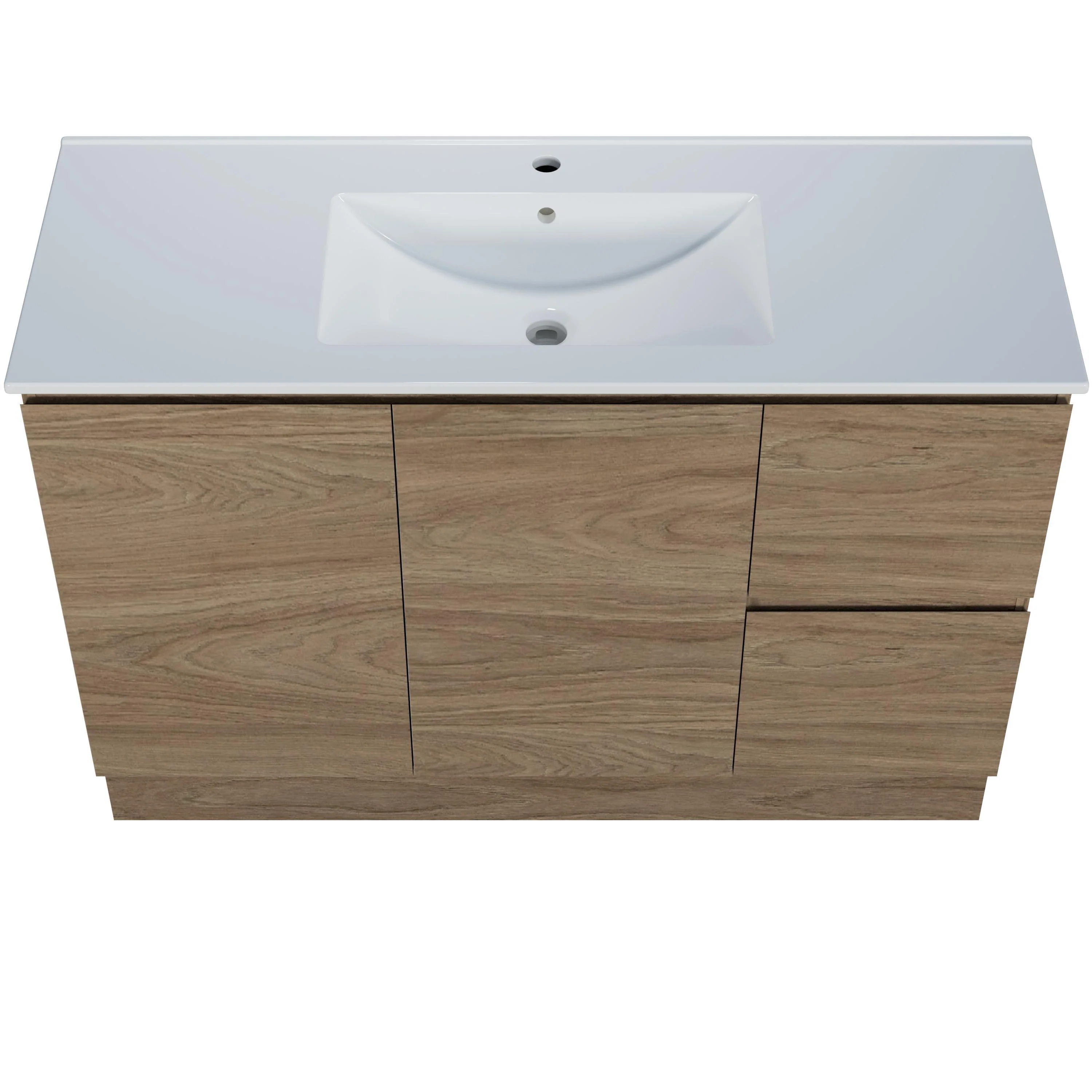 Harmony Vanity 1200mm, Centre Bowl Alpha Top, Floor Standing - Image 6